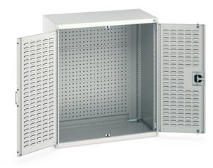 Bott1050mm Wide Industrial Tool Cupboards HD Cupboard 1200Hx1050Wx650D - Perfo Back / Louvre Doors
